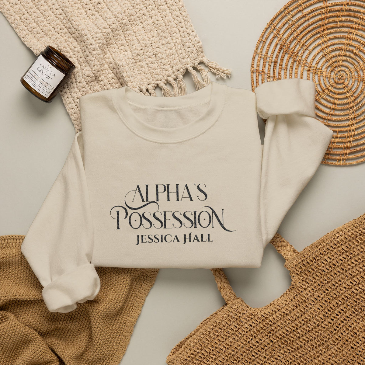 Alpha's Possession Sweatshirt | Embroidered Crewneck