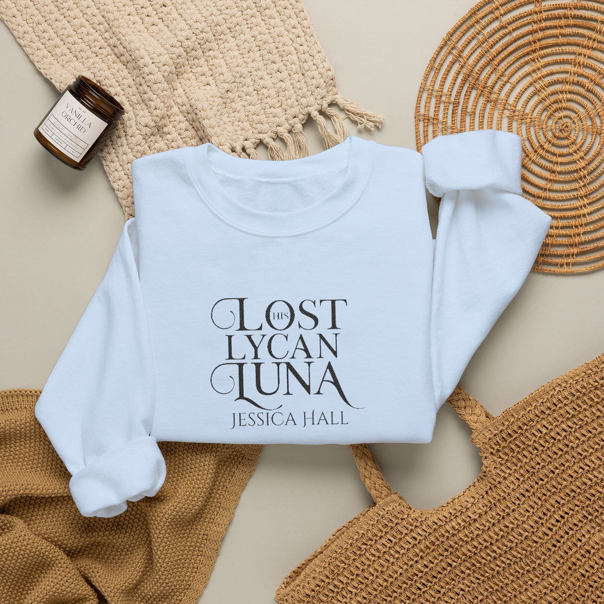 His Lost Lycan Luna Sweatshirt | Embroidered Crewneck