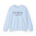 Plot Twist & Poor Decisions sweatshirt | Embroidered Crewneck