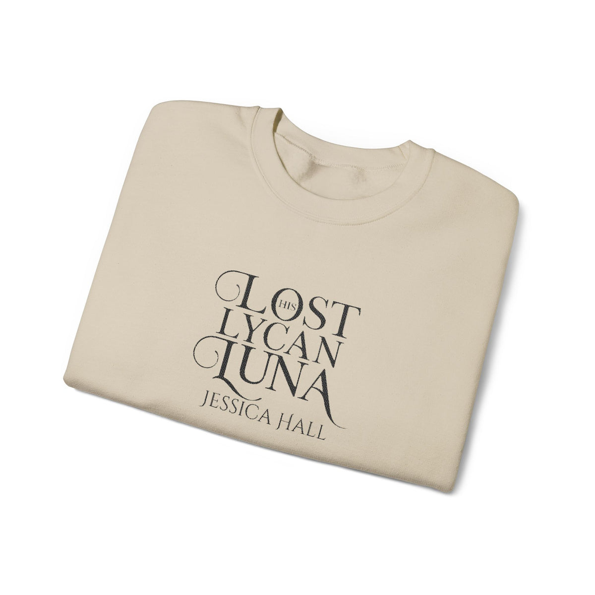 His Lost Lycan Luna Sweatshirt | Embroidered Crewneck