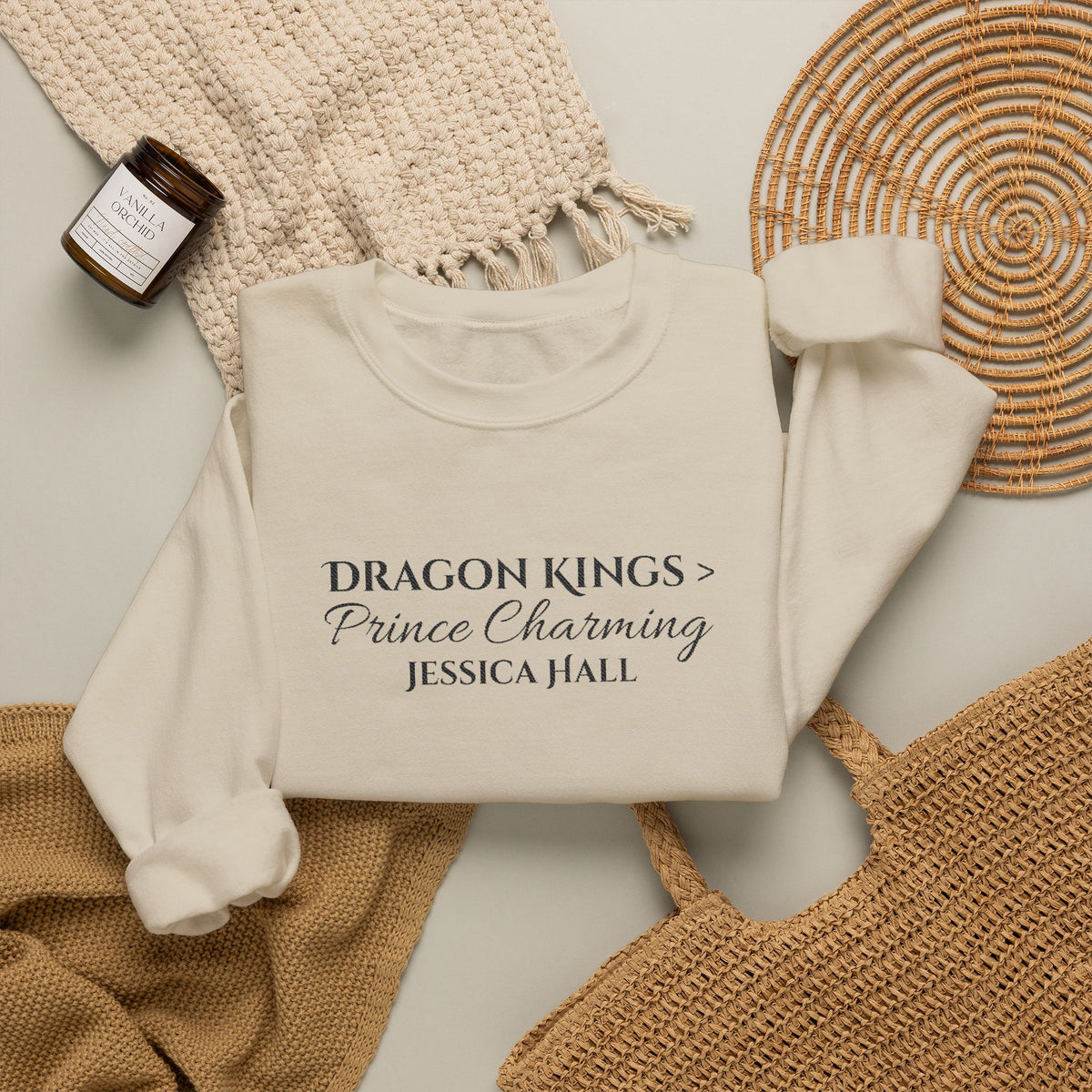 Dragon Kings > Prince Charming Sweatshirt | Embroidered crewneck