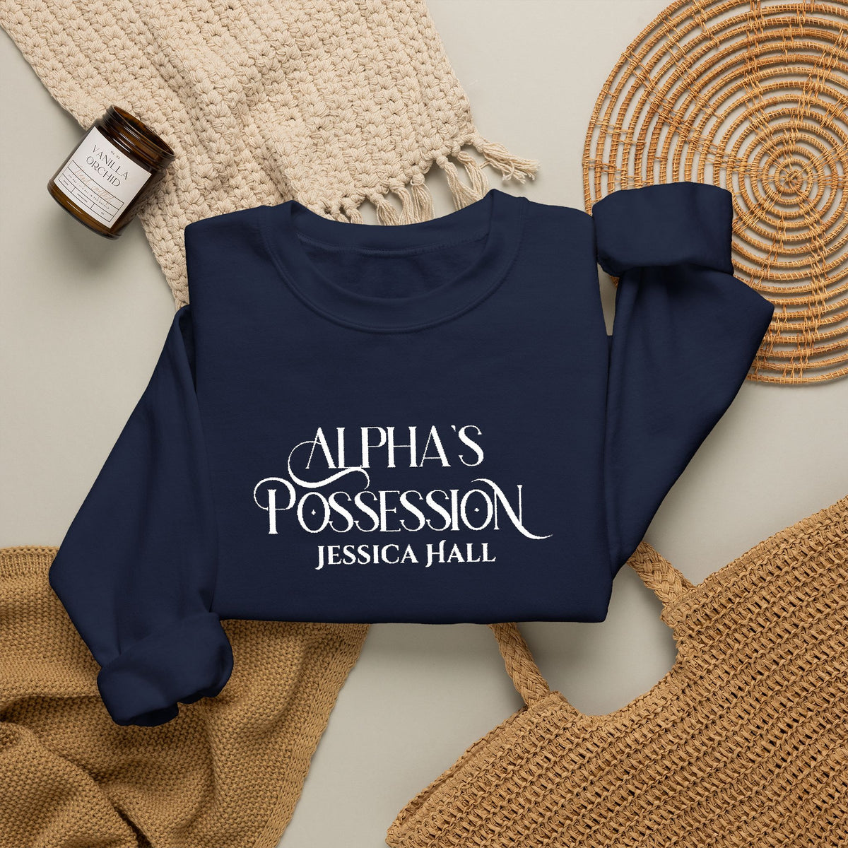 Alpha's Possession Sweatshirt | Embroidered Crewneck