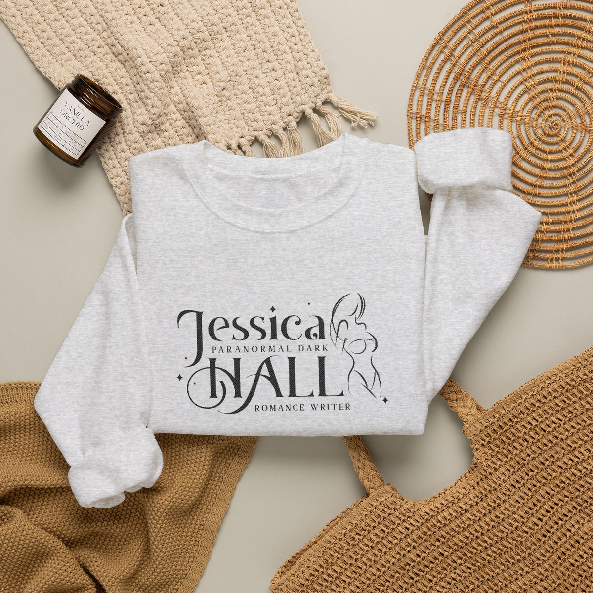 Jessica Hall Sweatshirt | Embroidered Crewneck