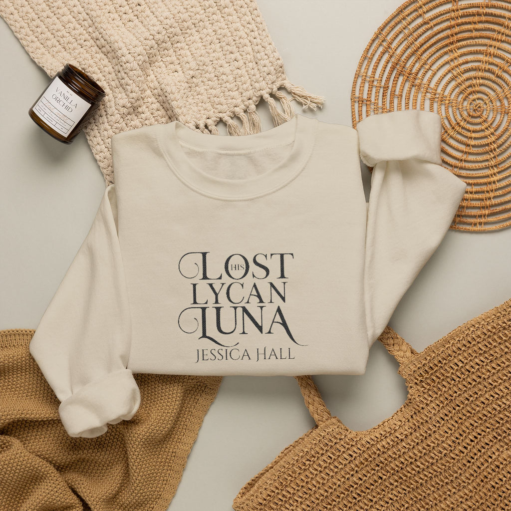 His Lost Lycan Luna Sweatshirt | Embroidered Crewneck