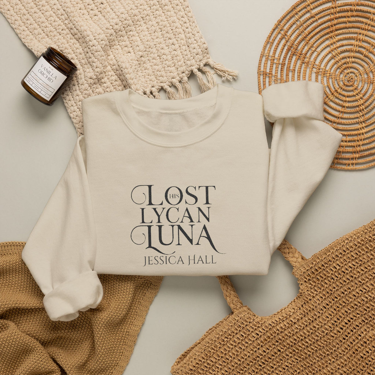 His Lost Lycan Luna Sweatshirt | Embroidered Crewneck
