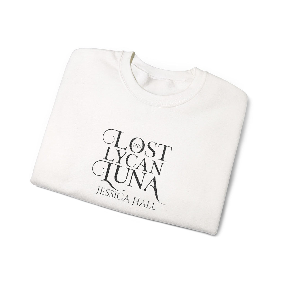 His Lost Lycan Luna Sweatshirt | Embroidered Crewneck