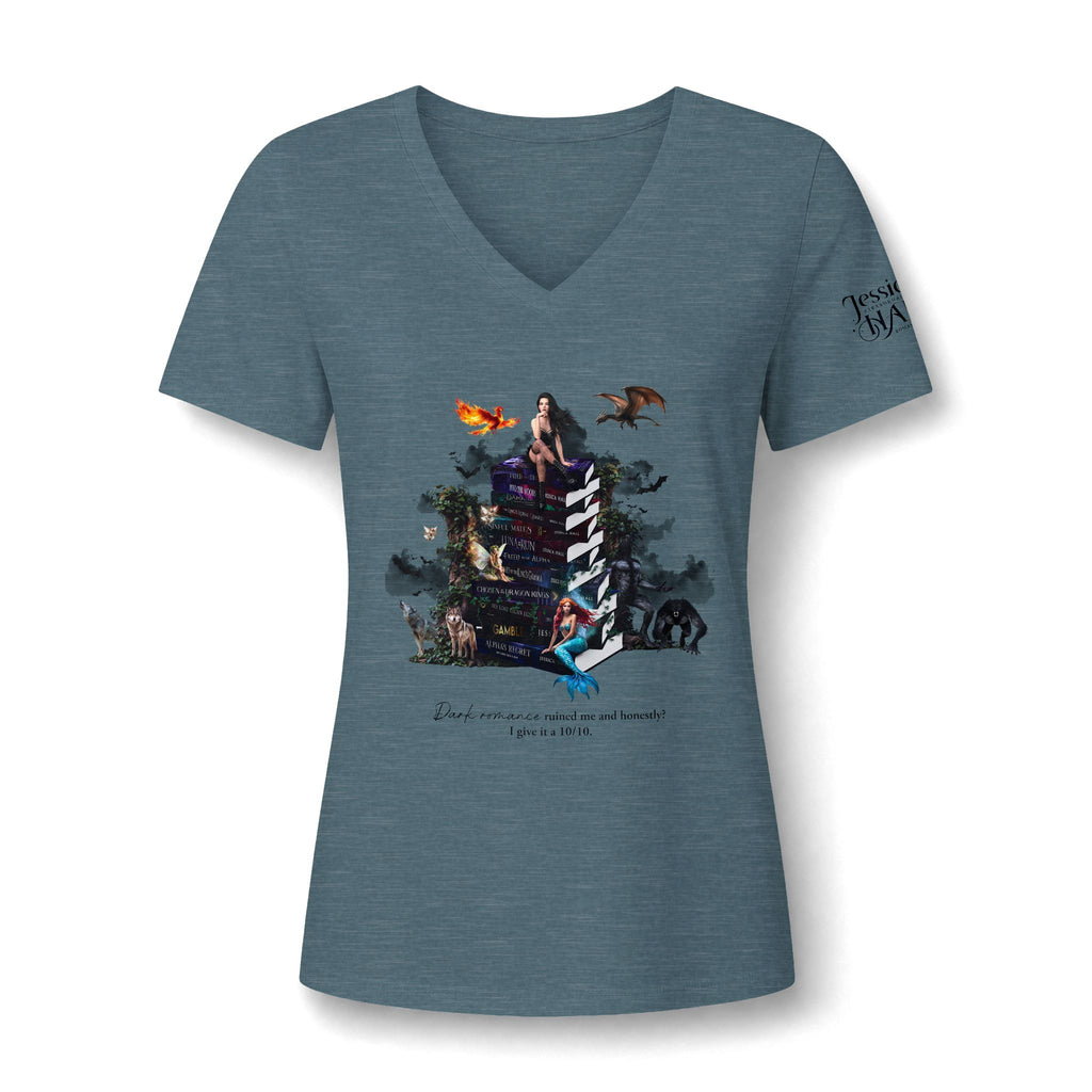Dark Romance 10/10 V-Neck | Women's Fit Tee