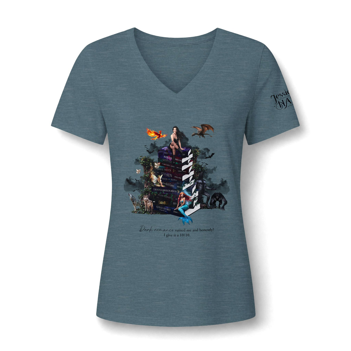 Dark Romance 10/10 V-Neck | Women's Fit Tee