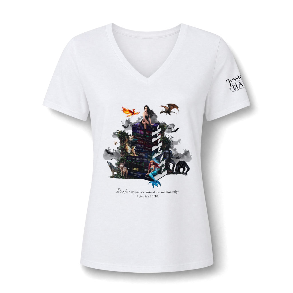 Dark Romance 10/10 V-Neck | Women's Fit Tee