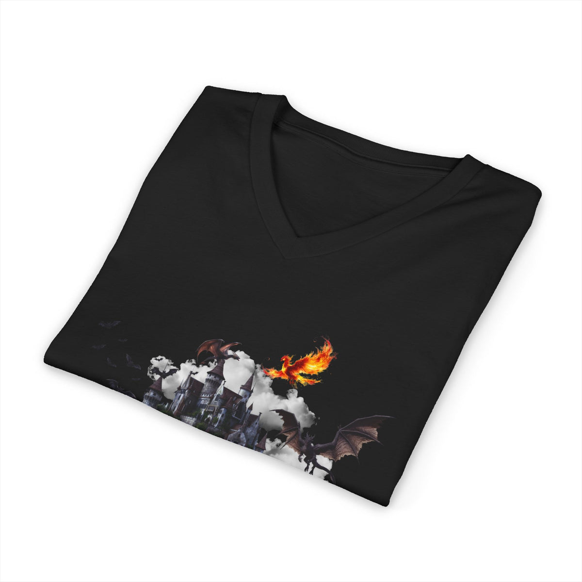 Standards: Fictional, Unstable & Armed V-Neck | Unisex Fit Tee