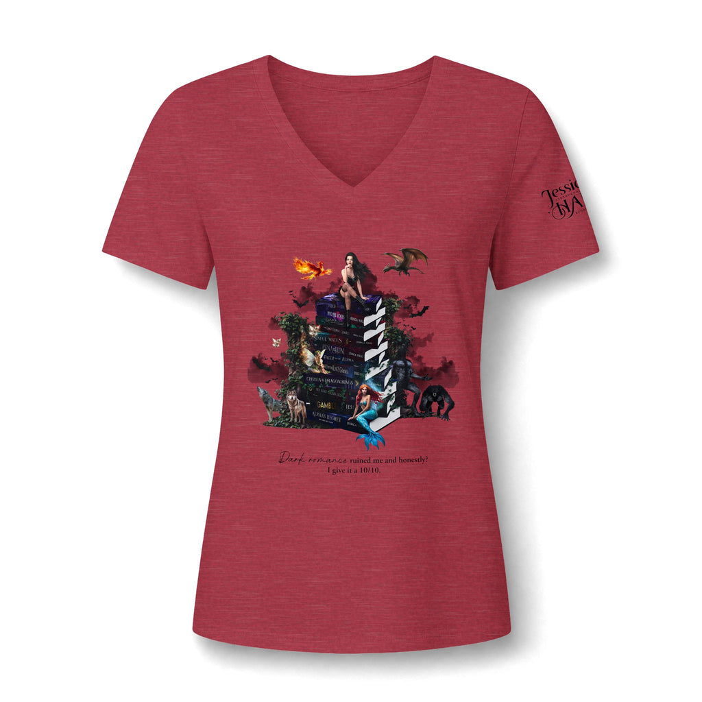Dark Romance 10/10 V-Neck | Women's Fit Tee