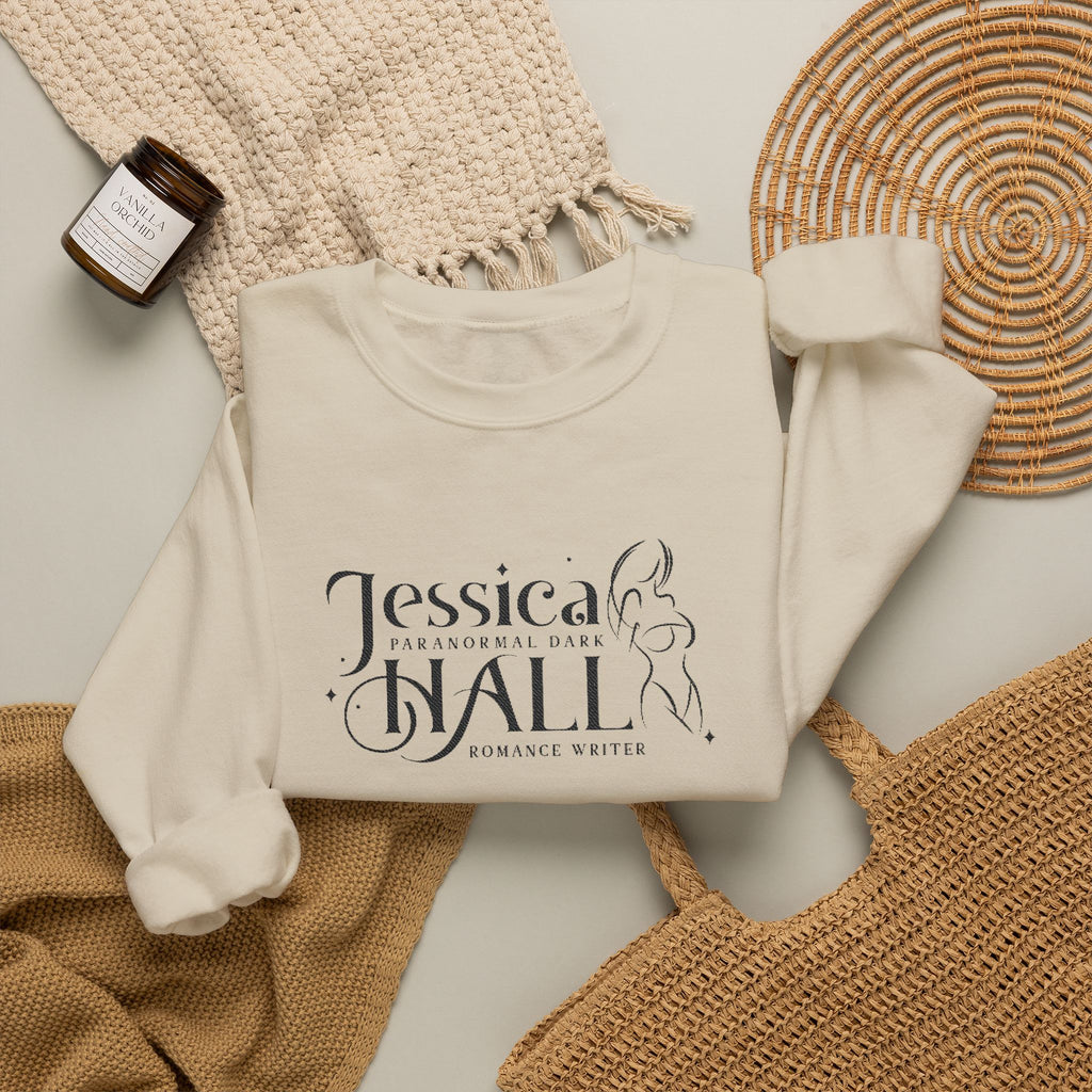 Jessica Hall Sweatshirt | Embroidered Crewneck