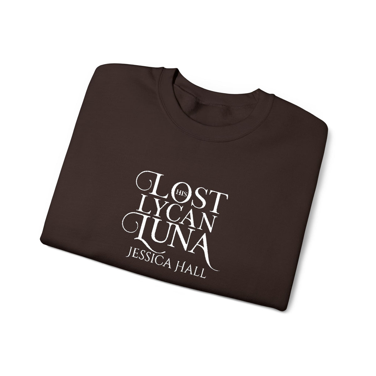 His Lost Lycan Luna Sweatshirt | Embroidered Crewneck
