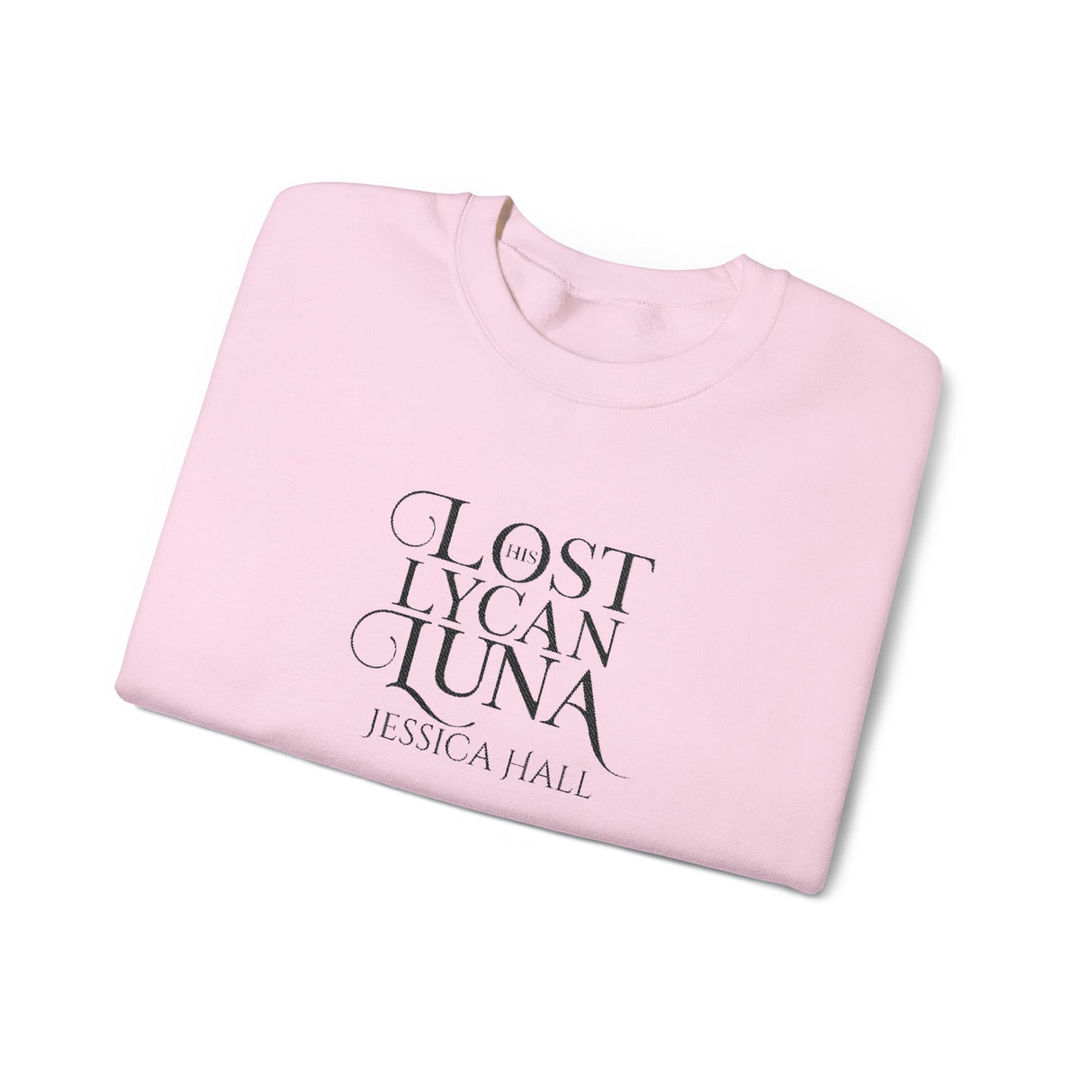 His Lost Lycan Luna Sweatshirt | Embroidered Crewneck